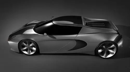 2010 Lotus Europa i6 Concept Design by Idries Noah White T-Shirt - idPoster.com