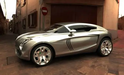2009 Maserati Kuba Design Concept by Andrei Trofimtchouk White T-Shirt - idPoster.com