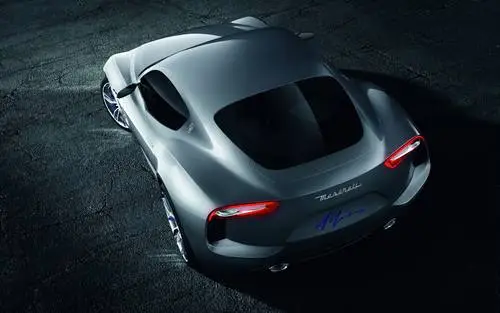 2014 Maserati Alfieri Concept White Tank-Top - idPoster.com