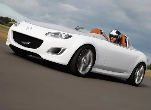 2009 Mazda MX-5 Superlight Concept White T-Shirt - idPoster.com