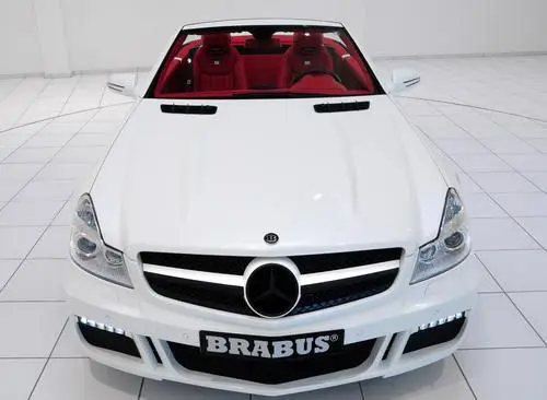 2009 Mercedes-Benz Brabus S V12 R (R230) White Tank-Top - idPoster.com