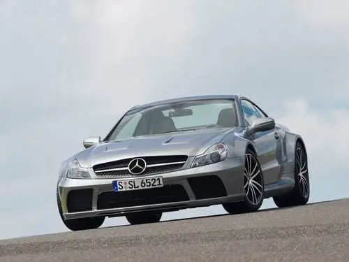 2009 Mercedes-Benz SL 65 AMG Black Series Wall Poster picture 100770