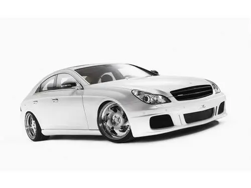 2009 Wheelsandmore Mercedes-Benz CLS White Label Wall Poster picture 100829