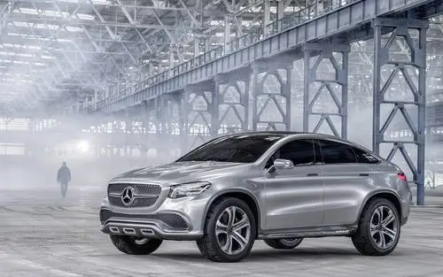 2014 Mercedes Benz Concept Coupe SUV Wall Poster picture 280579