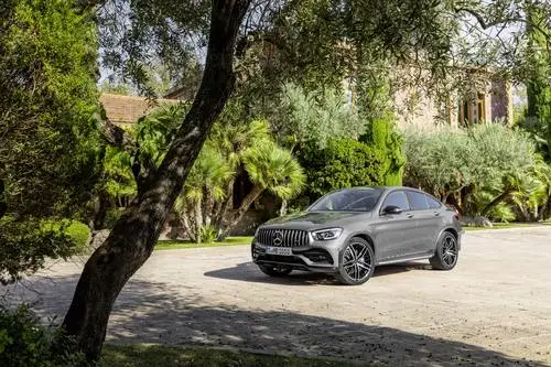 2020 Mercedes-AMG GLC 43 4Matic coupe Protected Face mask - idPoster.com