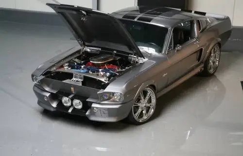 2009 Wheelsandmore Mustang Shelby GT500 Eleanor Protected Face mask - idPoster.com