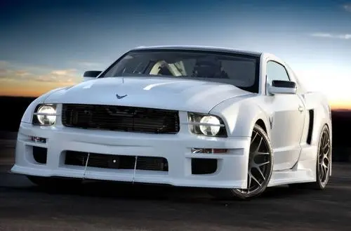 2009 X-1 Ford Mustang by Galpin Auto Sports White T-Shirt - idPoster.com