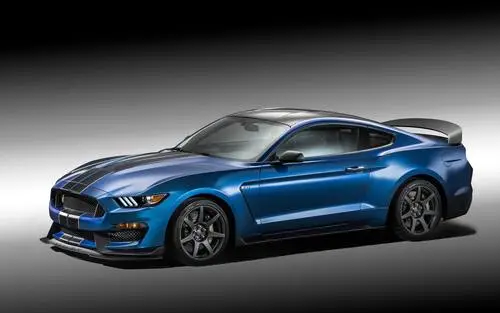 2016 Ford Shelby GT350R Mustang Men's Colored T-Shirt - idPoster.com