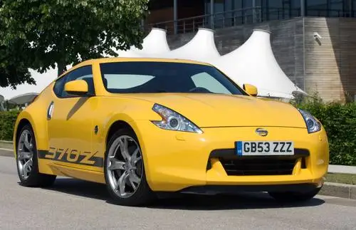 2010 Nissan 370Z Yellow Jigsaw Puzzle picture 101294