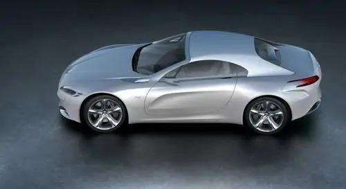 2010 Peugeot SR1 Concept Car Drawstring Backpack - idPoster.com