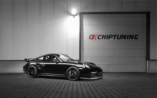 2014 Porsche 911 TG2 by OK Chiptuning Kitchen Apron - idPoster.com