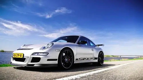 Porsche 997 GT3 RS White Tank-Top - idPoster.com
