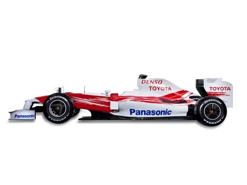 2009 Toyota TF109 F1 Car Protected Face mask - idPoster.com