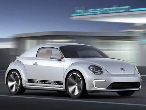 2012 Volkswagen E-Bugster Concept White T-Shirt - idPoster.com