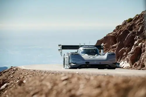 2018 Volkswagen I.D. R Pikes Peak Wall Poster picture 793527