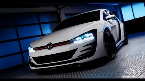 Volkswagen Design Vision GTI Men's Colored Hoodie - idPoster.com