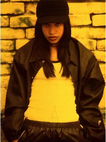 Aaliyah White T-Shirt - idPoster.com