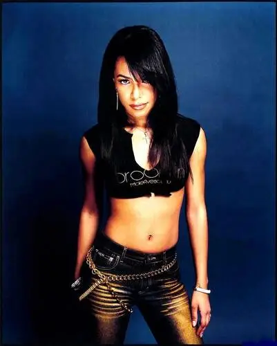 Aaliyah Men's Colored  Long Sleeve T-Shirt - idPoster.com