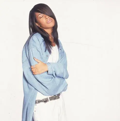 Aaliyah Men's Colored  Long Sleeve T-Shirt - idPoster.com