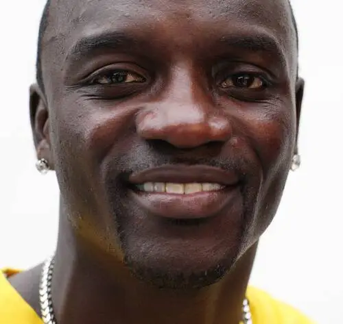 Akon White Tank-Top - idPoster.com