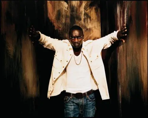 Akon Men's Colored  Long Sleeve T-Shirt - idPoster.com