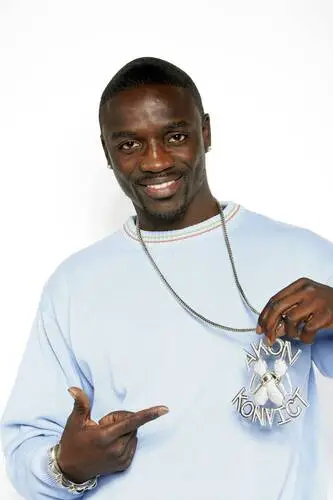 Akon Men's Colored T-Shirt - idPoster.com