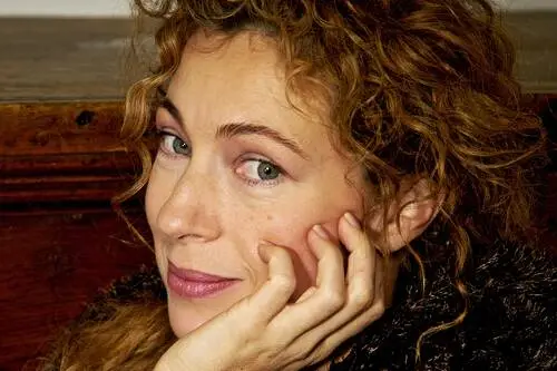 Alex Kingston Protected Face mask - idPoster.com