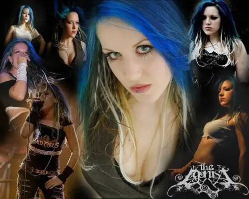 Alissa White-Gluz Protected Face mask - idPoster.com