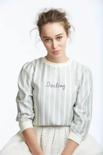 Alycia Debnam-Carey White T-Shirt - idPoster.com