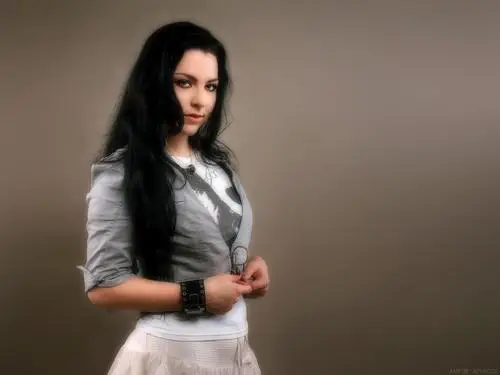 Amy Lee White Tank-Top - idPoster.com