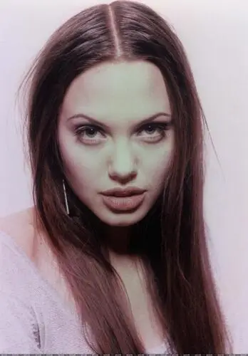 Angelina Jolie Men's Colored  Long Sleeve T-Shirt - idPoster.com