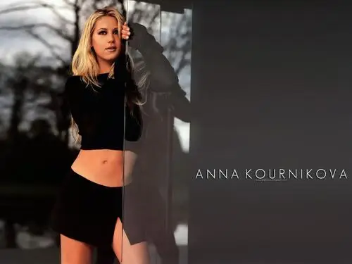 Anna Kournikova White Tank-Top - idPoster.com