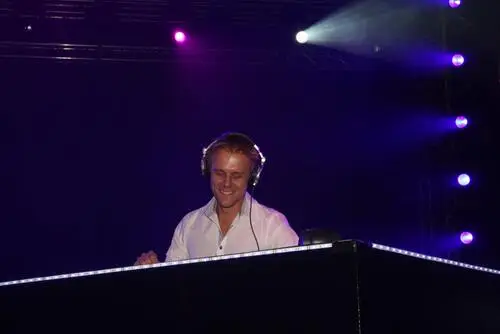Armin Van Buuren White Tank-Top - idPoster.com