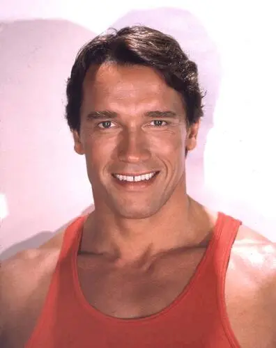 Arnold Schwarzenegger White Tank-Top - idPoster.com