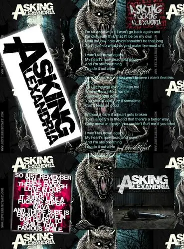Asking Alexandria Computer MousePad picture 201776