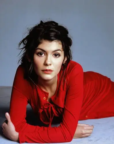 Audrey Tautou Women's Colored Hoodie - idPoster.com