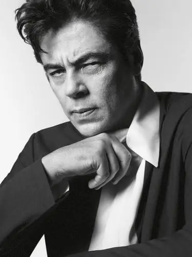 Benicio del Toro White T-Shirt - idPoster.com