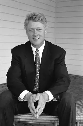 Bill Clinton White T-Shirt - idPoster.com