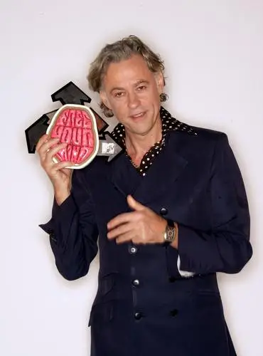 Bob Geldof Men's Colored  Long Sleeve T-Shirt - idPoster.com
