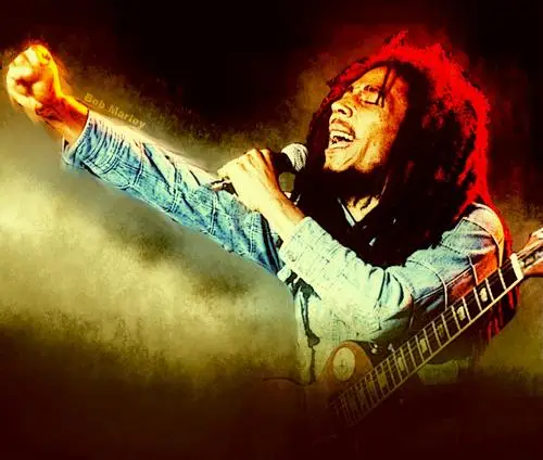Bob Marley White Tank-Top - idPoster.com