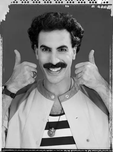 Borat White T-Shirt - idPoster.com