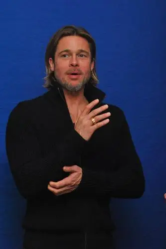 Brad Pitt Women's Colored  Long Sleeve T-Shirt - idPoster.com