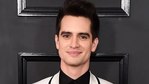 Brendon Urie White Tank-Top - idPoster.com