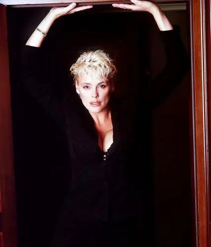 Brigitte Nielsen White Tank-Top - idPoster.com