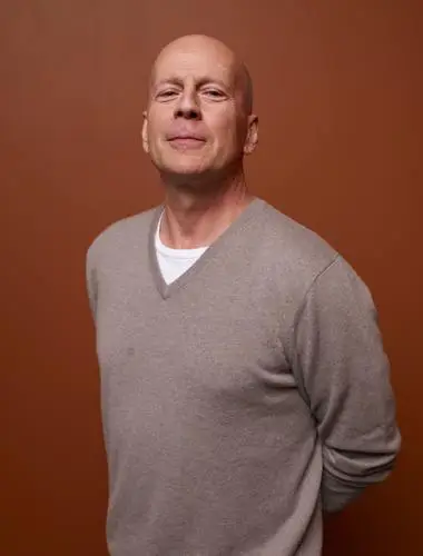 Bruce Willis White T-Shirt - idPoster.com