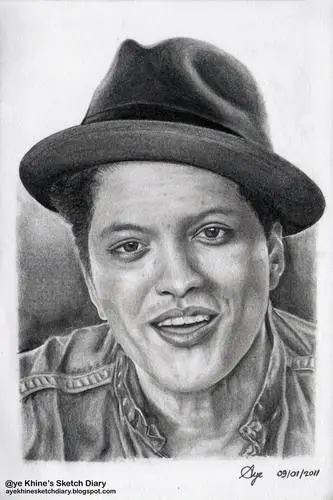 Bruno Mars Computer MousePad picture 125519