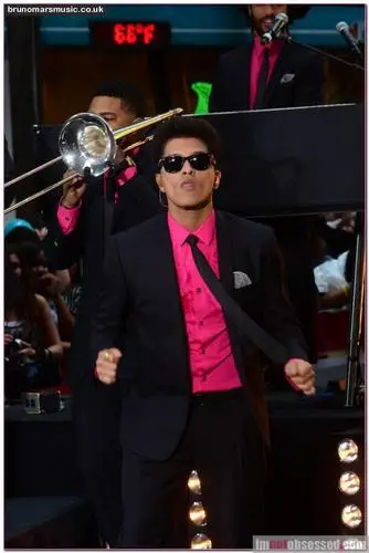 Bruno Mars Men's Colored  Long Sleeve T-Shirt - idPoster.com