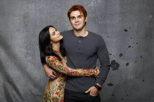 Camila Mendes Men's Colored  Long Sleeve T-Shirt - idPoster.com