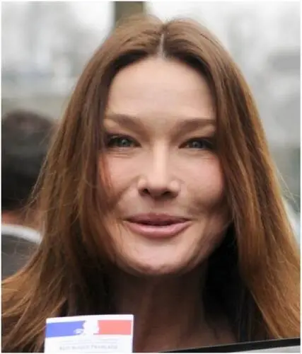 Carla Bruni Protected Face mask - idPoster.com