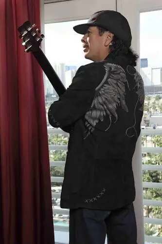 Carlos Santana Drawstring Backpack - idPoster.com